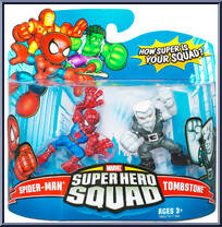 Spider-Man & Tombstone from Marvel Super Hero Squad - Series 13 manufactured by Hasbro [Front]