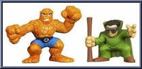 The Thing & Mole Man from Marvel Super Hero Squad - Series  4 manufactured by Hasbro [Loose]