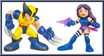 Wolverine & Psylocke Action Figure