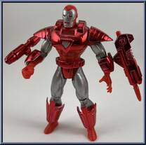 Iron Man (Hologram Armor) from Marvel Universe - 5" Scale - Series 12 manufactured by Toy Biz [Loose]