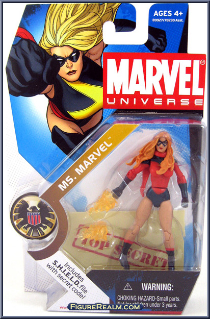 Ms. Marvel (Classic) (Moonstone) - Marvel Universe - Fury Files - Wave ...