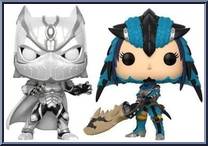 Black Panther vs Monster Hunter from Marvel vs Capcom - Pop! Sets manufactured by Funko [Loose]