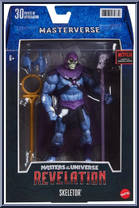 Skeletor from Masters of the Universe - Masterverse - Revelation manufactured by Mattel [Front]