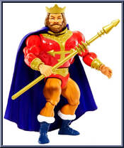 King Randor from Masters of the Universe - Origins - Basic Series manufactured by Mattel [Loose]