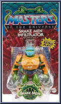 Snake Men Infiltrator from Masters of the Universe - Origins - Basic Series manufactured by Mattel [Front]