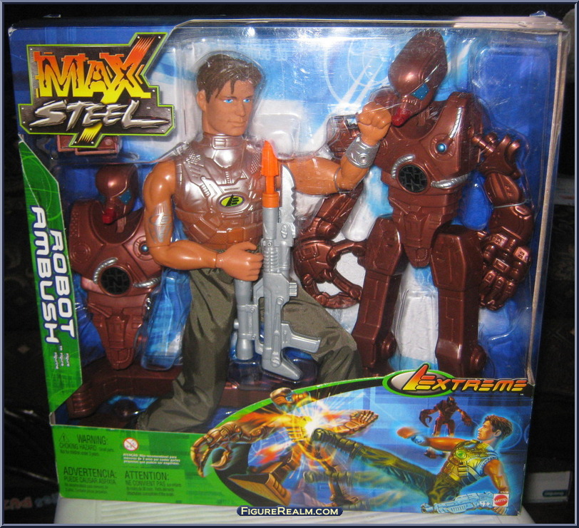 Robot Ambush - Max Steel - Extreme - Mattel Action Figure