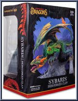 Sybaris (Berserker Clan) (Series 8) from McFarlane's Dragons - 2023 Series manufactured by McFarlane [Back]