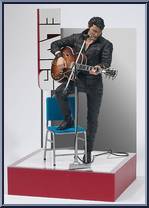Elvis Presley ('68 Comeback Special) (12" Figure) from McFarlane's Music - Elvis Presley manufactured by McFarlane [Loose]