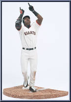 Barry Bonds (White Uniform) from McFarlane's Sports Picks - MLB - 12" Scale manufactured by McFarlane [Loose]