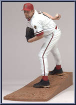 Brandon Webb (White Jersey) from McFarlane's Sports Picks - MLB - Series 18 manufactured by McFarlane [Loose]