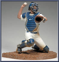 Russell Martin (White Uniform) from McFarlane's Sports Picks - MLB - Series 25 manufactured by McFarlane [Loose]