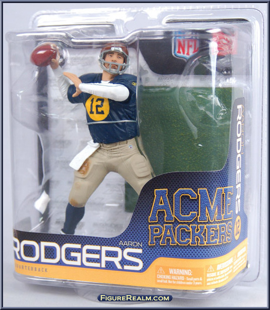 Aaron Rodgers (Green Bay Packers) w/Green Jersey SMOLs NFL - CLARKtoys