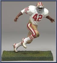 San Francisco 49ers (Collector's Club)  (Joe Montana / Ronnie Lott / Jerry Rice) from McFarlane's Sports Picks - NFL - 3-Packs manufactured by McFarlane [Loose]