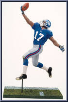 New York Giants (Michael Strahan / Tiki Barber / Plaxico Burress) from McFarlane's Sports Picks - NFL - 3-Packs manufactured by McFarlane [Loose]