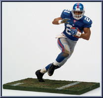 New York Giants (Michael Strahan / Tiki Barber / Plaxico Burress) from McFarlane's Sports Picks - NFL - 3-Packs manufactured by McFarlane [Loose]