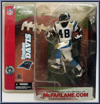 Stephen Davis (Carolina Panthers) from McFarlane's Sports Picks - NFL - Series  5 manufactured by McFarlane [Front]