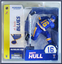 Brett Hull (Blues) from McFarlane's Sports Picks - NHL - Series  9 manufactured by McFarlane [Front]