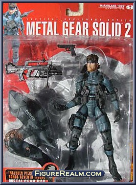 Solid Snake - Metal Gear Solid 2 - Basic Series - McFarlane Action Figure