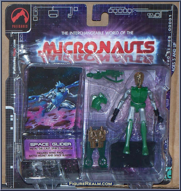 Space Glider (Green / Silver) - Micronauts - Series 1 - Palisades ...