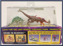 Dinosaur Assortment from Microverse - Jurassic Park - Lost World manufactured by Kenner [Back]