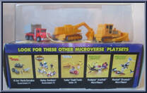 Tonka Tough Trucks Series #1 from Microverse - Tonka manufactured by Kenner [Back]