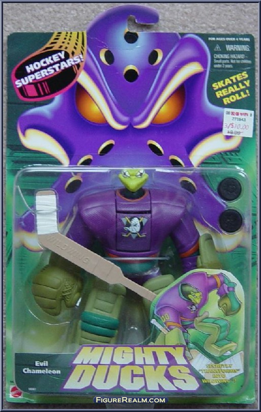 Evil Chameleon - Mighty Ducks - Hockey Superstars - Mattel Action Figure