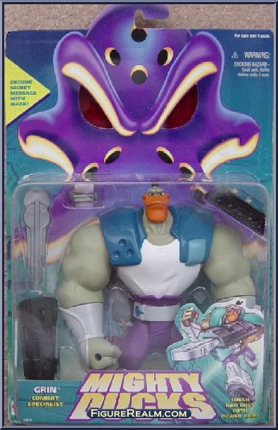 Grin (Combat Specialist) - Mighty Ducks - Basic Series - Mattel Action ...