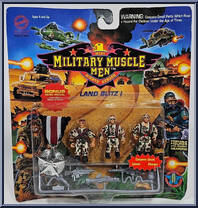 Land Blitz I from Military Muscle Men - Basic Series manufactured by Original San Francisco Toymakers [Front]