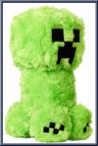 Creeper from Minecraft - Movie - Plush manufactured by Mattel [Loose]