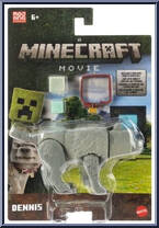 Dennis the Wolf from Minecraft - Movie - Basic Series manufactured by Mattel [Front]