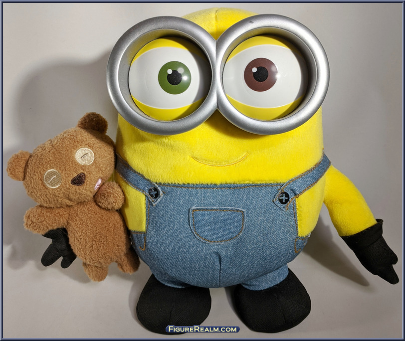 Minion Bob with Teddy Bear (Plush) - Minions - Basic Series - Thinkway Toys  Action Figure