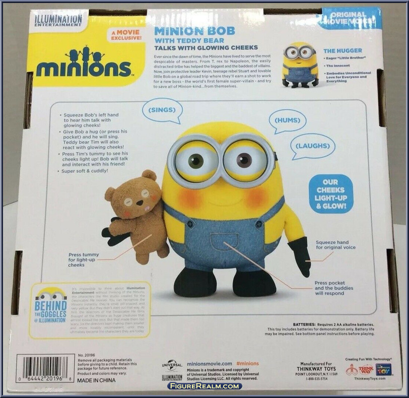 Minion Bob with Teddy Bear (Plush) - Minions - Basic Series