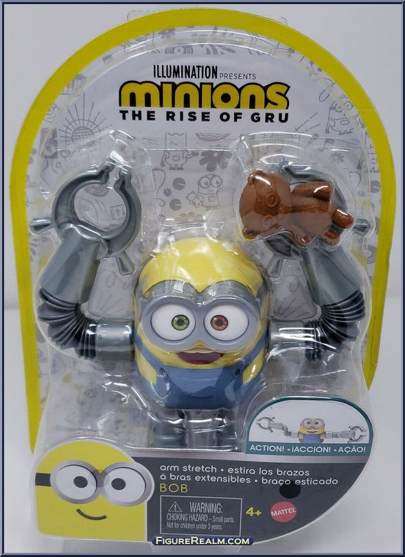 Bob Arm Stretch Minions Rise Of Gru Basic Series Mattel