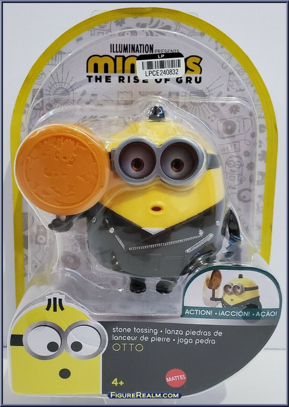 Otto (Stone Tossing) - Minions - Rise of Gru - Basic Series - Mattel ...