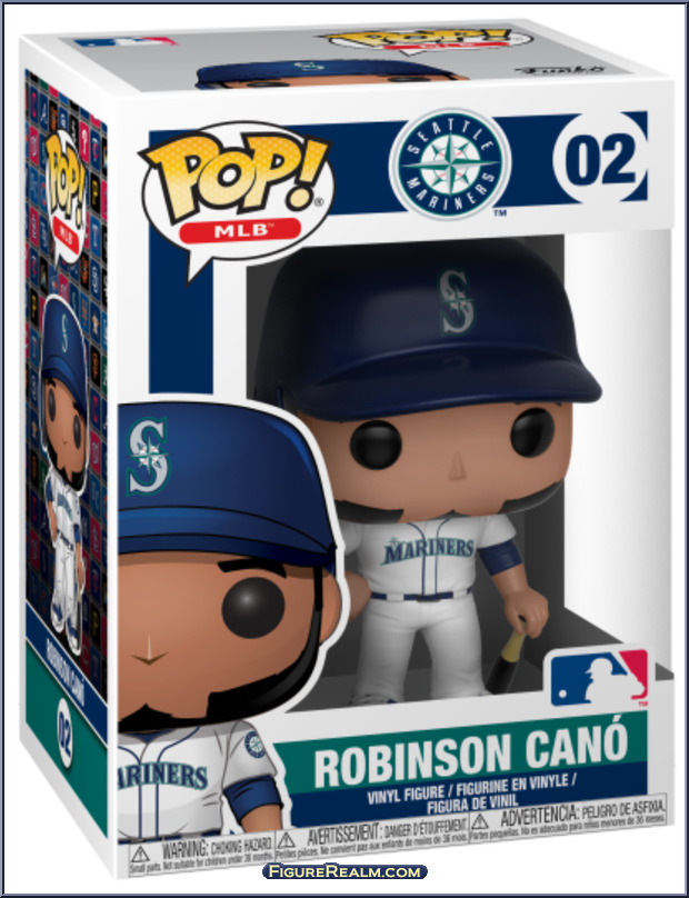 Robinson Cano (Mariners / White) - MLB - Pop! Vinyl Figures - Funko ...