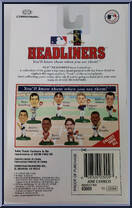 Jose Canseco from MLB Headliners - 1996 Season manufactured by Corinthian [Back]