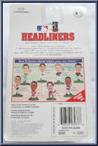 Matt Williams from MLB Headliners - 1996 Season manufactured by Corinthian [Back]