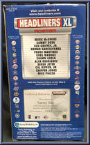 Sammy Sosa from MLB Headliners - 2000 Season - XL manufactured by Corinthian [Back]