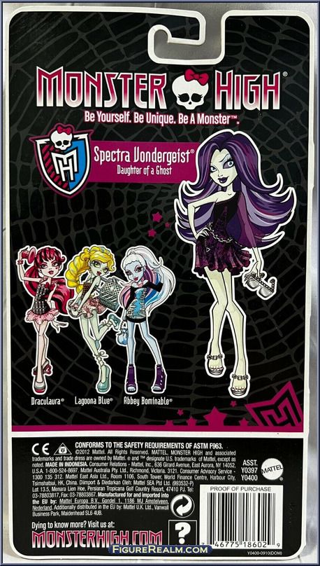 Spectra Vondergeist - Monster High - Fashion Packs - Mattel Action Figure