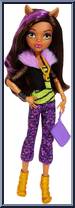 Clawdeen Wolf from Monster High - First Day of School manufactured by Mattel [Loose]