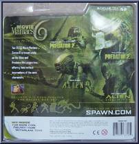 Dog Alien (Alien 3) from Movie Maniacs - Series 6 manufactured by McFarlane [Back]