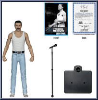 Freddie Mercury from Music Maniacs - Rock manufactured by McFarlane [Loose]