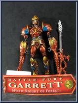Garrett from Mystic Knights of Tir Na Nog - Battle Fury Defenders manufactured by Bandai [Loose]