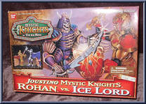 Rohan vs Ice Lord from Mystic Knights of Tir Na Nog - Jousting Mystic Knights manufactured by Bandai [Front]