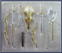 Elf Weapons from Mythic Legions - Advent of Decay - Accessories manufactured by Four Horsemen [Front]