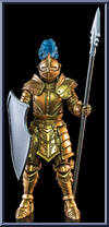 Gold Knight 2 Action Figure