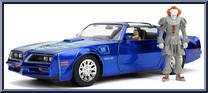 Pennywise & Henry Bower's Pontiac Firebird from Nano Hollywood Rides - It manufactured by Jada Toys [Loose]
