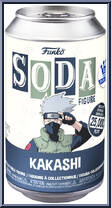 Kakashi (Lightning Blade) (Chase) from Naruto - Soda manufactured by Funko [Front]