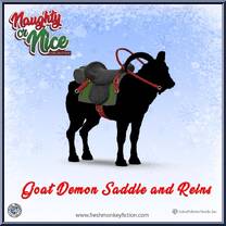 Goat Demon Saddle and Reins Action Figure
