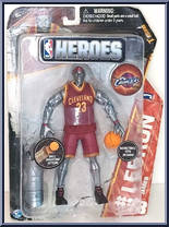 Lebron James from NBA Heroes - Basic Series manufactured by Jazwares [Front]